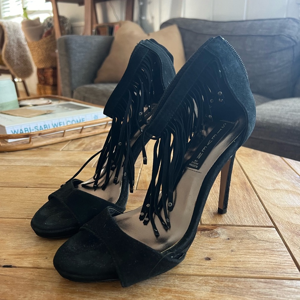 Black heels